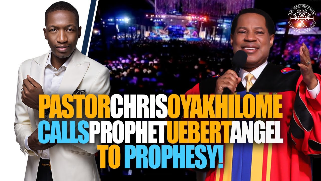 Pastor Chris Oyakhilome Calls Prophet Uebert Angel To Prophesy!